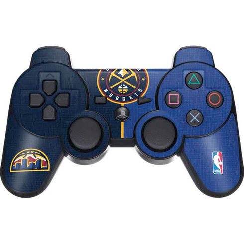 NBA Denver Nuggets Canvas PS3 Dual Shock wireless controller Skin