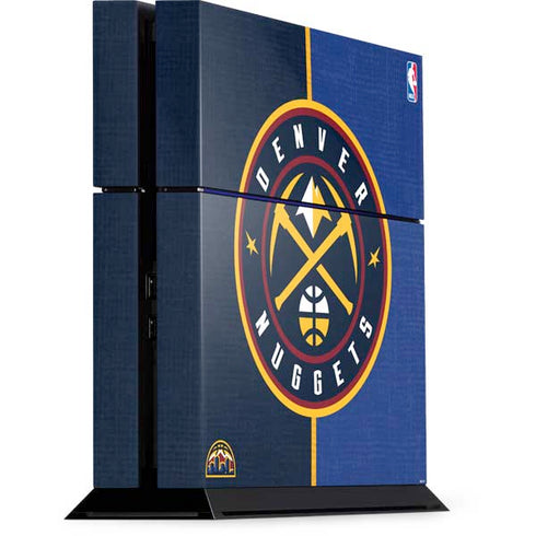 NBA Denver Nuggets Canvas PS4 Console Skin