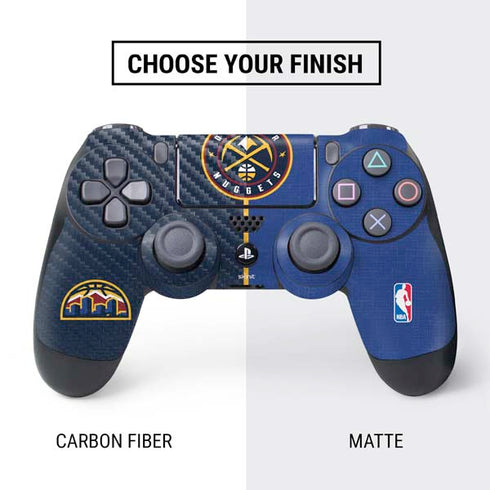 NBA Denver Nuggets Canvas PS4 Controller Skin