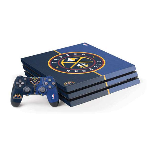 NBA Denver Nuggets Canvas PS4 Pro Bundle Skin