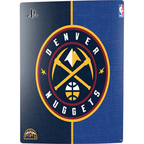 NBA Denver Nuggets Canvas PS5 Digital Edition Console Skin