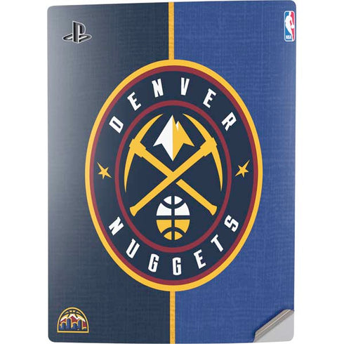 NBA Denver Nuggets Canvas PS5 Digital Edition Console Skin