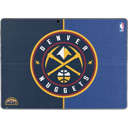 NBA Denver Nuggets Canvas Surface Pro 9 Skin