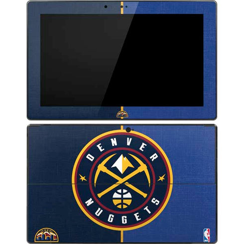 NBA Denver Nuggets Canvas Surface Pro Tablet Skin