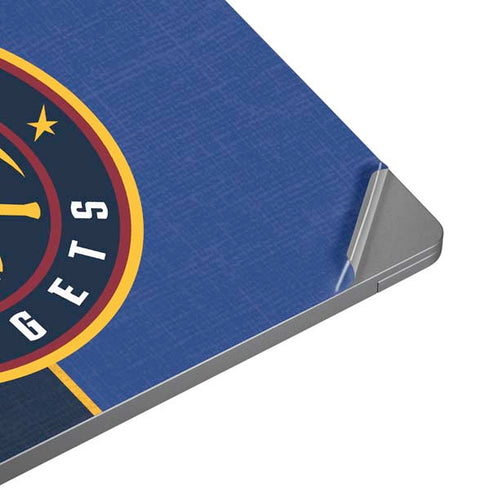 NBA Denver Nuggets Canvas Universal Laptop 15in (12.2 x 8.8in) Skin