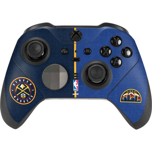 NBA Denver Nuggets Canvas Xbox Elite Wireless Controller Series 2 Skin