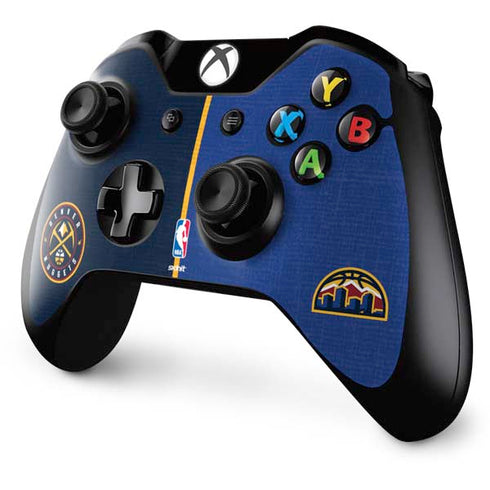 NBA Denver Nuggets Canvas Xbox One Controller Skin