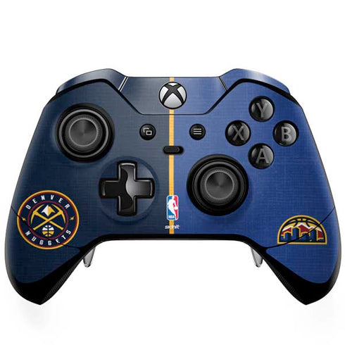 NBA Denver Nuggets Canvas Xbox One Elite Controller Skin