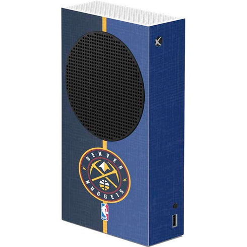 NBA Denver Nuggets Canvas Xbox Series S Console Skin