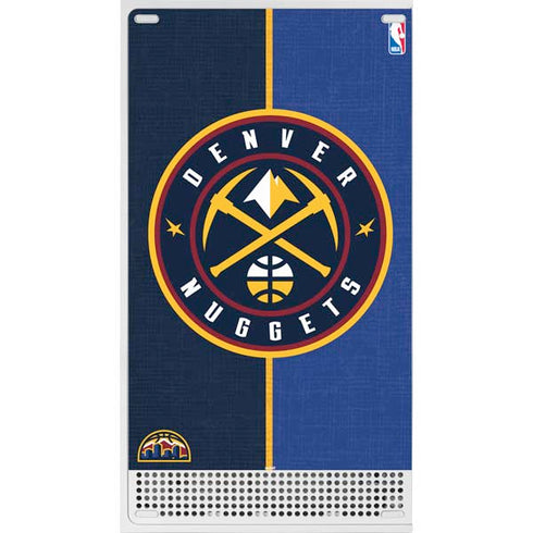 NBA Denver Nuggets Canvas Xbox Series S Console Skin