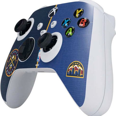 NBA Denver Nuggets Canvas Xbox Series S Controller Skin