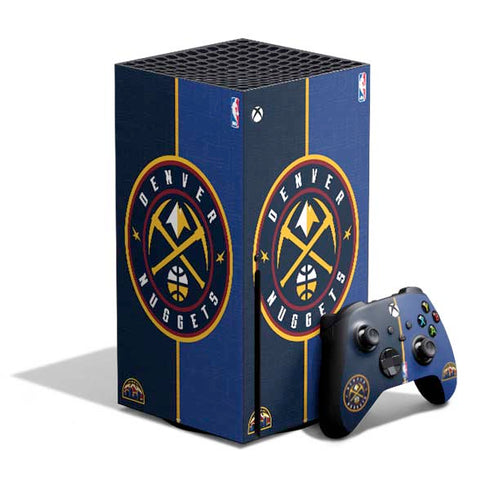 NBA Denver Nuggets Canvas Xbox Series X Bundle Skin