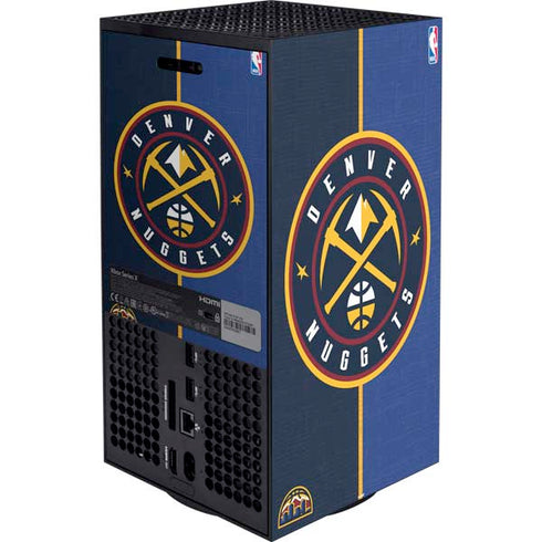 NBA Denver Nuggets Canvas Xbox Series X Bundle Skin