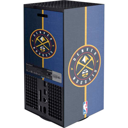 NBA Denver Nuggets Canvas Xbox Series X Console Skin