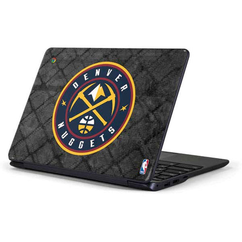 NBA Denver Nuggets Dark Rust Samsung Chromebook Skin