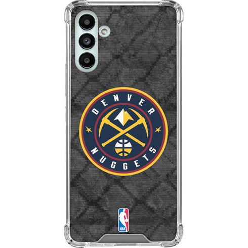 NBA Denver Nuggets Dark Rust Galaxy A13 5G Clear Case