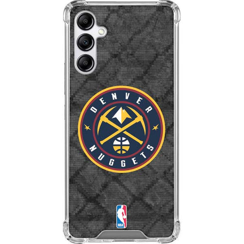 NBA Denver Nuggets Dark Rust Galaxy A14 5G Clear Case