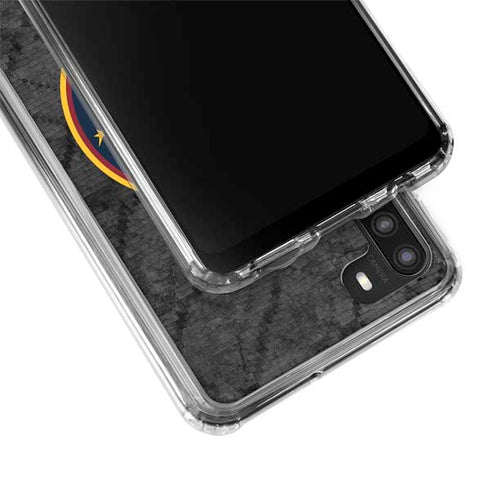 NBA Denver Nuggets Dark Rust Galaxy A21 Clear Case