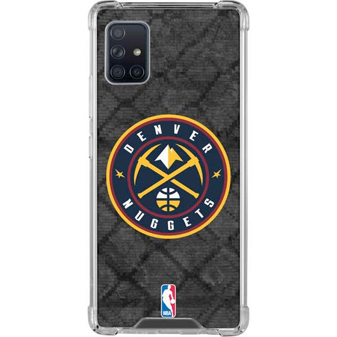 NBA Denver Nuggets Dark Rust Galaxy A51 5G Clear Case