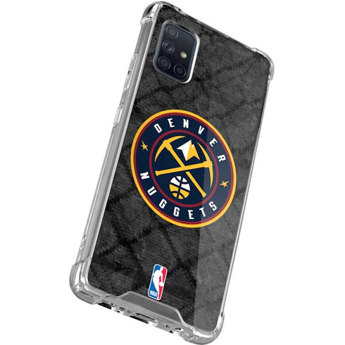 NBA Denver Nuggets Dark Rust Galaxy A51 5G Clear Case