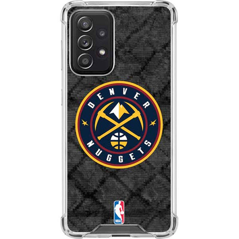 NBA Denver Nuggets Dark Rust Galaxy A52 5G Clear Case
