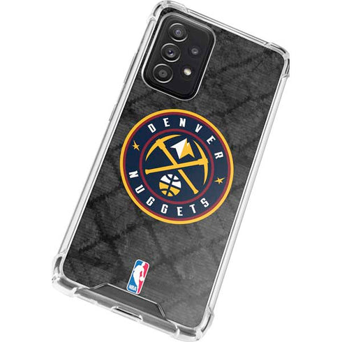 NBA Denver Nuggets Dark Rust Galaxy A52 5G Clear Case