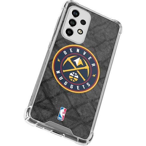 NBA Denver Nuggets Dark Rust Galaxy A53 5G Clear Case