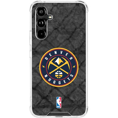 NBA Denver Nuggets Dark Rust Galaxy A54 5G Clear Case