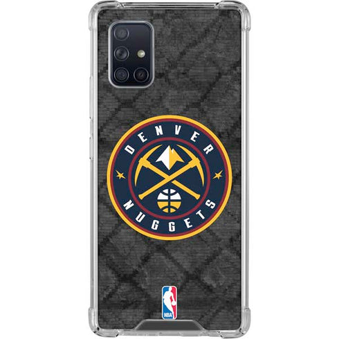 NBA Denver Nuggets Dark Rust Galaxy A71 5G Clear Case