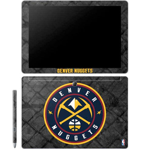 NBA Denver Nuggets Dark Rust Galaxy Book 12in Skin