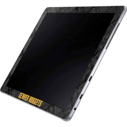 NBA Denver Nuggets Dark Rust Galaxy Book 12in Skin