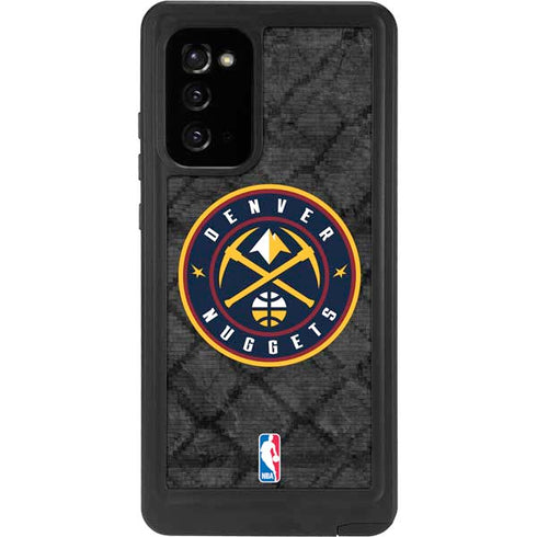 NBA Denver Nuggets Dark Rust Galaxy Note20 5G Waterproof Case