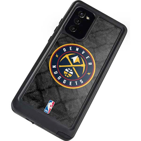 NBA Denver Nuggets Dark Rust Galaxy Note20 5G Waterproof Case