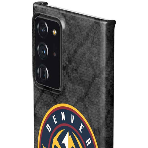 NBA Denver Nuggets Dark Rust Galaxy Note20 Ultra 5G Lite Case