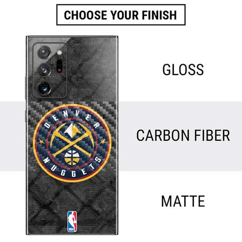 NBA Denver Nuggets Dark Rust Galaxy Note20 Ultra 5G Skin