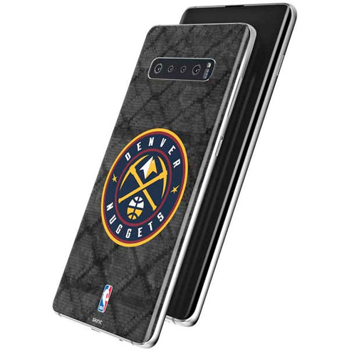 NBA Denver Nuggets Dark Rust Galaxy S10 Plus Skin