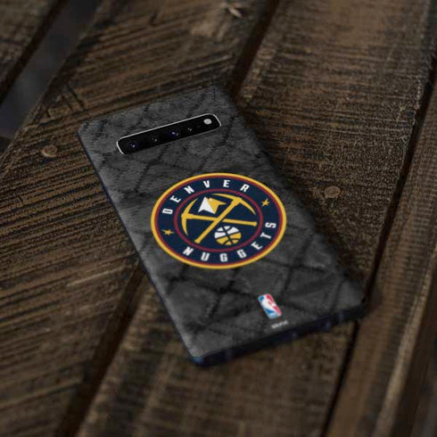 NBA Denver Nuggets Dark Rust Galaxy S10 Plus Skin