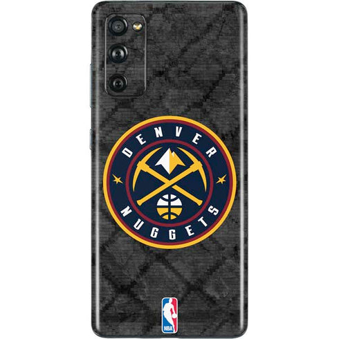 NBA Denver Nuggets Dark Rust Galaxy S20 Fan Edition Skin