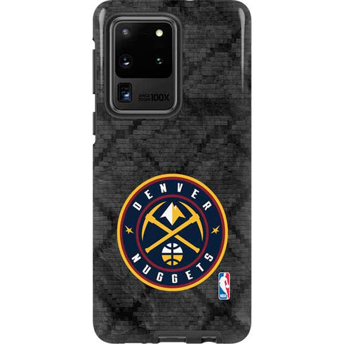 NBA Denver Nuggets Dark Rust Galaxy S20 Ultra 5G Pro Case