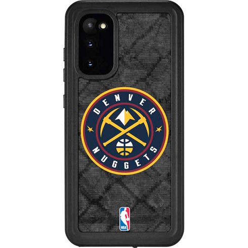 NBA Denver Nuggets Dark Rust Galaxy S20 Waterproof Case