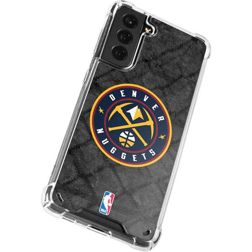 NBA Denver Nuggets Dark Rust Galaxy S21 5G Clear Case