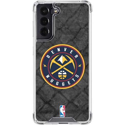 NBA Denver Nuggets Dark Rust Galaxy S22 Clear Case