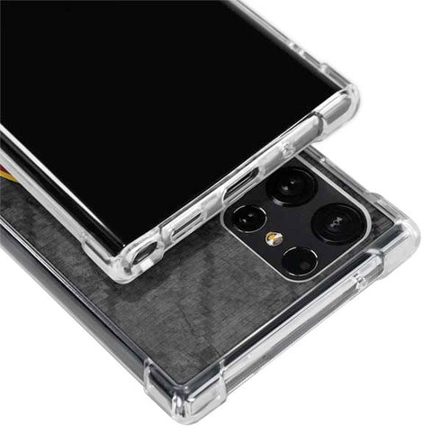 NBA Denver Nuggets Dark Rust Galaxy S22 Ultra Clear Case