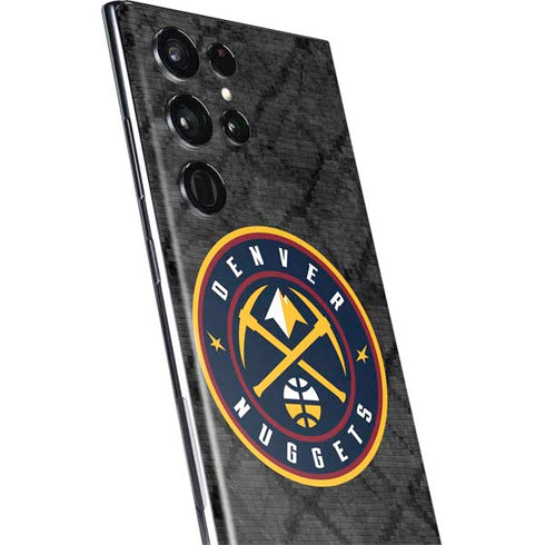 NBA Denver Nuggets Dark Rust Galaxy S22 Ultra Skin
