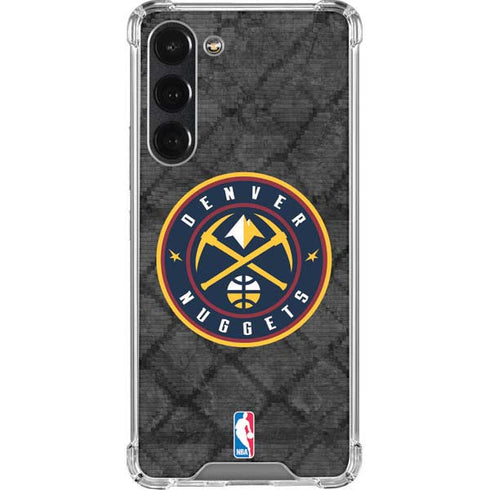 NBA Denver Nuggets Dark Rust Galaxy S23 Plus Clear Case