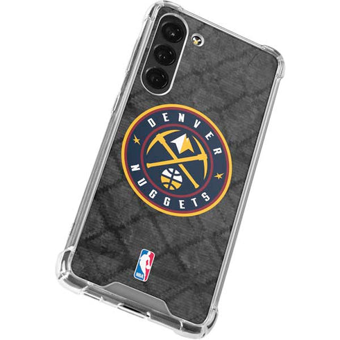 NBA Denver Nuggets Dark Rust Galaxy S23 Plus Clear Case