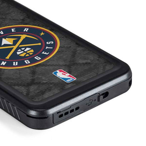 NBA Denver Nuggets Dark Rust Galaxy S23 Plus Waterproof Case