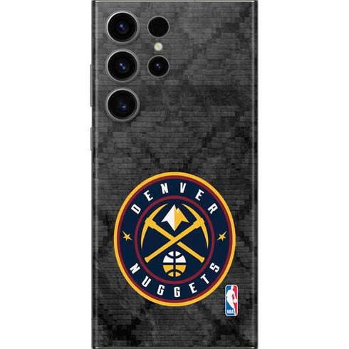 NBA Denver Nuggets Dark Rust Galaxy S23 Ultra Skin