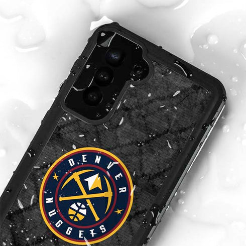 NBA Denver Nuggets Dark Rust Galaxy S23 Waterproof Case