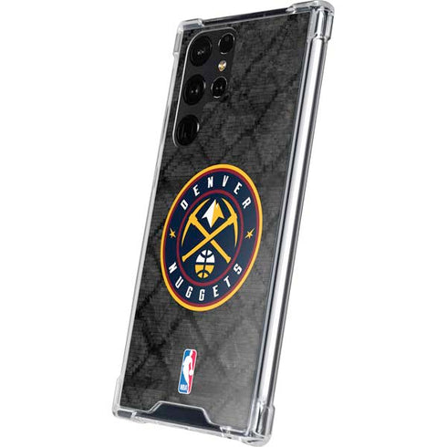 NBA Denver Nuggets Dark Rust Galaxy S24 Ultra Clear Case